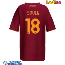 AS Roma Matias Soule #18 Replica Home Shirt Ladies 2025-26 Short Sleeve